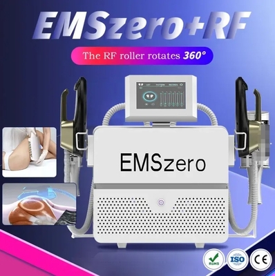 ۲۰۲۵ جدیدترین حرفه ای ۲ در ۱ EMS بدن مجسمه سازی داخل رولر توپ لیمفاتیک تخلیه الکترومغناطیسی EMS دستگاه های تناسب اندام