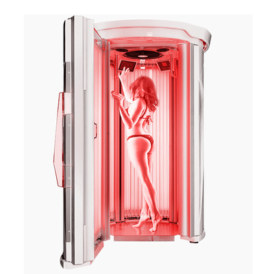 Hotsale عمودی Solarium ایستاده تخت آفتابگیری در داخل ماشین تخت آفتابگیری پایین خانه تخت آفتابگیری اتاق خواب ماشین آفتابگیری Solarium تخت آفتابگیری برای آفتابگیری پوست